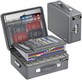 DocSafe 6400°F Fireproof Document Box with Lock, 10 Layers Heat Insulated by DocSafe