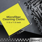UNIMADE Microfiber Cleaning Cloth, 400PK Commercial Grade Work Rags - Image 2