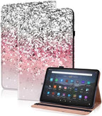 Case for Amazon Kindle Fire Max 11 (13th Generation, 2023 Release) 11" - PU Leather Flip Case with Elastic Band & Card Slots/Holder, Multi-Angle Viiewing Stand Tablet Cover, Gradation by TUOLISG