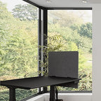 Stand Up Desk Store ReFocus Clamp-on Acoustic Desk Divider Privacy Panel that Reduces Noise and Visual Distractions (Ash Gray, 23.6" x 23.6") - Image 4