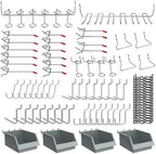 Ultrawall Pegboard Hooks Set, Peg Board Organizer Accessories with Bins by UltrawallGarageToolsOrganizer