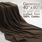 American Soft Linen 100% Cotton Luxury Turkish Towels, 40x80 XL Bath Sheet - Image 2
