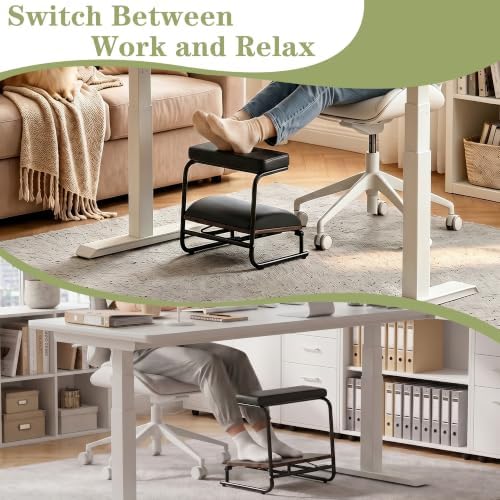 Double Step Foot Rest Under Desk, 5-Height Adjustable - Image 6