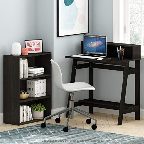 Furinno Simplistic 31-Inch Compact Computer Desk, Black Espresso - Image 4