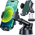 HTU 2026 Ultimate Best【True Military-Grade & Safety Cert】 Car Phone Holder by HTU15yearsincarmounts