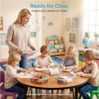 Vtopmart 8 Pack 3 Qt Clear Storage Bins with Lids for Building Blocks，Craft - Image 7