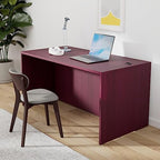 Alera Valencia Series 60 by 30 by 29-1/2-Inch Desk Shell, Mahogany - Image 2