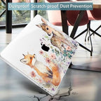 Mektron Case for MacBook Pro 16 Inch A2141 Cover 2019 Release 16" with Liquid Retina Display/Touch ID, Plastic Hard Shell with Keyboard Skin & Screen Protector & Dust Plug, Fox and Deer - Image 6