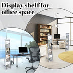 Outus 2 Pcs Mesh Literature Stand, Magazine Rack Floor with 4 Pocket - Image 5