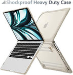 Batianda Heavy Duty Case for MacBook Air 13 Inch 2018-2020, Khaki - Image 3