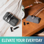 Smartish Magnetic Cord Holder, Bigger Cable Wrangler, Office Desk Organizer - Image 4