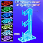 RGB Gaming Headset & Controller Stand with USB Charging Port - Image 5