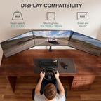 WALI Triple Monitor Mount for 13-32 inch Screens, up to 19.8 lbs per Arm - Image 2