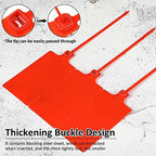 Youyole 200pcs Plastic Seals Shipping Tags Logistics Use Big Sign Tie Large - Image 4