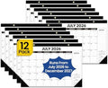 Taja 12 Pack of Desk Calendar 2026-2027, Jul 2026-Dec 2027, 17" x 12" by Taja