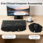 Ergonomic Keyboard Stand with Wrist Rest and Mouse Pad Set for Pain Relief - Image 7