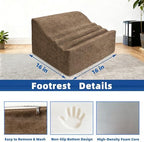 Foot Rest for Under Desk at Work, Non-Slip Office Foot Stool - Image 2