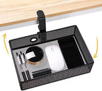 Under Desk Drawer, Clamp on Desk Organizer Hanging Desk Storage Under Table by OfficeProducts
