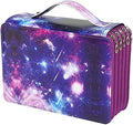 250 Slots Pencil Case 5-Layer Zipped Holder w/Handle by Lbxgap