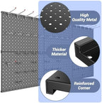 WALMANN 6-Pack 12"x16" Pegboard Panels for Garage, Tool Organizer Pegboards - Image 4