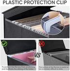 BALEINE File Organizer Box with Lid, Collapsible Hanging File Storage Box - Image 2