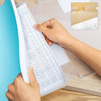 12 Packs A4 Paper Storage Boxes, 8.5 x 11 Plastic Portable Project Case for US letter Size and A4 paper, Plastic Multi-Purpose Thick Scrapbook Storage Box for Office - Image 6