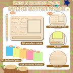Dispowreath 6 Set Employee Christmas Appreciation Gift Sticky Note Holder - Image 3