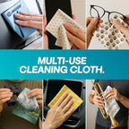 Custom Microfiber Cleaning Cloth, Lens Wipes (50 Pack, Double Sided) - Image 2