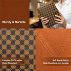 Professional Padfolio Portfolio Binder,Faux Leather Business Portfolio Organizer for Men & Women, Includes File Pockets, Card Holders, Pen Loop & Resume Holder for Interviews - Image 5