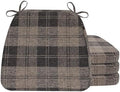 AAAAAcessories Chair Cushions for Dining Chairs, 17 x 16 x 2 in, Set of 4 by AAAAAcessories