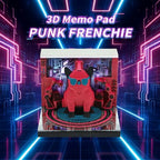 3D Memo Pad, 3D Calendar 2027, Time Piece Calendar, Tear-Off Calendars 2027, 3D Paper Carving Art Memo Pad, Art Carving Sticky Notes for Office Home Gifts Ornaments (Punk Brawl) - Image 2