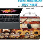 Keyboard Wrist Rest and Mouse Pad Set,31.5x11.8 Inches Desk Mat,Waterproof Non-Slip Ergonomic Wrist Support for Pain Relief,Extended Desk Protector for Office Home,Sunflower Highland Cow - Image 6