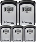 Master Lock Set Your Own Combination Wall Mount Lock Box, 5 Key Capacity, Black 5401EC (Pack of 5) by Unknown