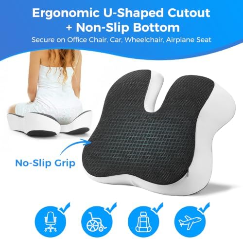 Dreamer Car Seat Cushion for Tailbone & Sciatica Pain Relief - Image 5
