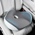 FLORICH Car Seat Cushion for Driving, Memory Foam Seat Cushion for Car Office Chair, Ergonomic Office Seat Chair Cushion for Sciatica Pain Relief, Larger Car Seat Cushion for Trunk - Gray by FLORICH