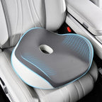 FLORICH Car Seat Cushion for Driving, Memory Foam Seat Cushion for Car Office Chair, Ergonomic Office Seat Chair Cushion for Sciatica Pain Relief, Larger Car Seat Cushion for Trunk - Gray by FLORICH