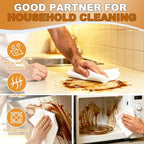 4" x 4" Durable & Absorbent Microfiber Wipes (400 Pcs, 200GSM) - Image 6
