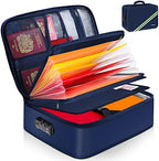 Noiposi 5200℉ Fireproof Document Box with Lock 16.1"x11.4"x4.3" by Noiposi