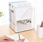 6Pcs Clear Acrylic Magazine File Holder Paper Document Organizer - Image 6