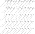 Funrous 100 Pack Hooks for Pegboard Stainless Steel Garage, 8 Inch by Funrous