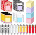 Eaasty 24 Set Back to School Gift for Teacher Wooden Sticky Note Holder Set by Eaasty