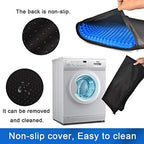Gel Seat Cushion, Cooling Honeycomb Design for Office Chair Car Wheelchair - Image 4
