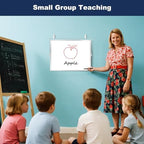 TSJ OFFICE Small White Board - 18 X 14 Inches Silver Framed Dry Erase Board - Image 6