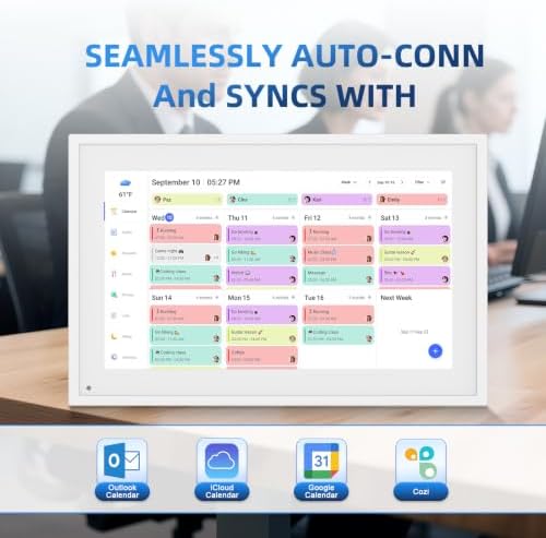 10.1" Digital Calendar, Full HD Smart Display for Family Organizer - Image 4