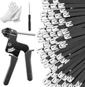 300PCS Cable Ties Kit, 11.8 Inch Heavy Duty Black Metal Zip Ties by YoufocusonlovinglifeWefocusonsimplifyingit