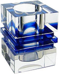 Amlong Crystal Desktop Collection Crystal Pen Holder, Blue by Amlong+Crystal