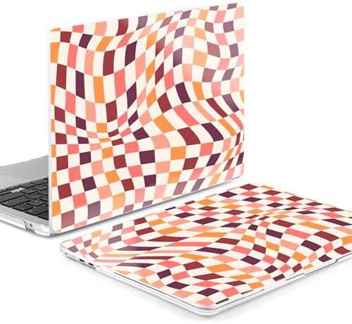 Batianda LumiArt Case for MacBook Air 13.6" M2-M5 Chip, Retro Checker - Image 7