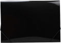JAM PAPER Accordion Folders - 13 Pocket Plastic Expanding File - Legal Size - 10 x 15 - Black - 2/Pack by JAMPaper
