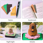 3D Calendar 2027, Desk Time Piece Calendar 2027,Tear-Away 3D Paper Art Notepad w LED Lights,Creative 3D Memo Artsy Pad Calendars, DIY Paper Carving Gift (Capybara) - Image 5