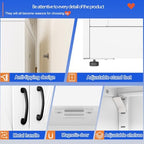 GAIOUS 63" Tall Metal Storage Cabinet White Cupboard Kitchen Pantry Cabinet - Image 5